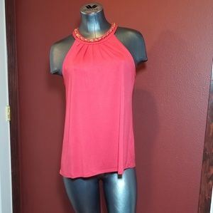 NWT Cable & Gauge sleeveless shirt L